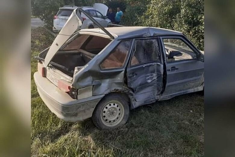 В Белореченском районе пострадала 17-летняя девушка при столкновении двух автомобилей 