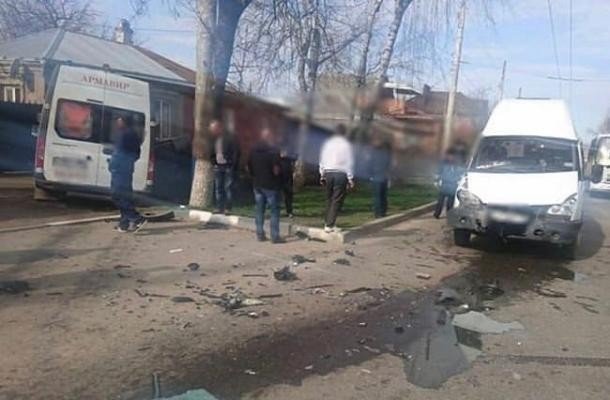 В Краснодарском крае автомобиль «скорой помощи» попал в ДТП. Есть пострадавшие