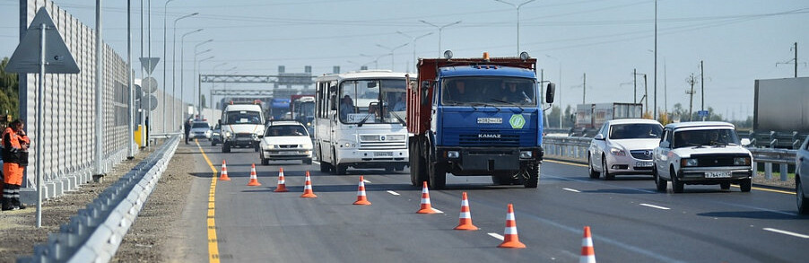 В Краснодарском крае досрочно заключены контракты по дорожным работам