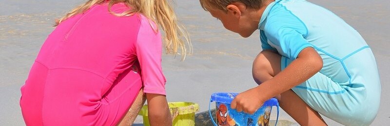 На пляжах Краснодарского края теряются дети