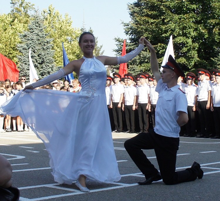 Белореченские казачата начали новый учебный год  в кадетских корпусах, фото-1