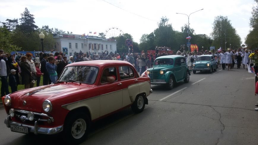 Сегодня в городе состоялся торжественный парад, посвященный юбилею Победы, фото-1